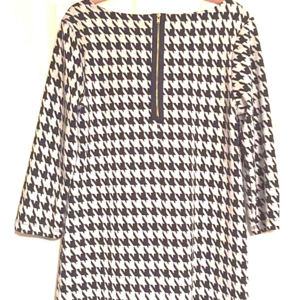 Apt 9 * Houndstooth Herringbone Midi Exposed Zip … - image 3